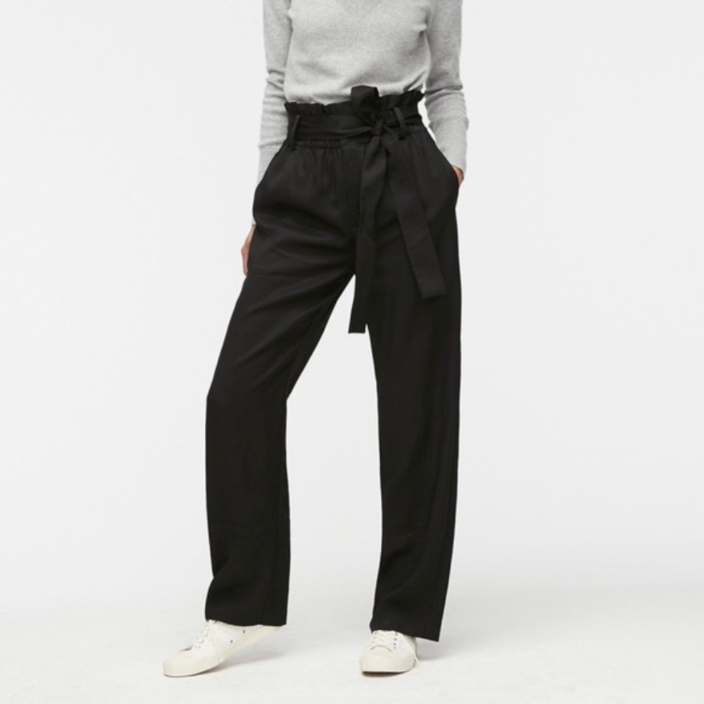 NWT J Crew NWT Drapey Paperbag Pants